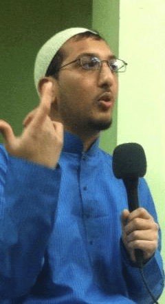 Yasin speaking